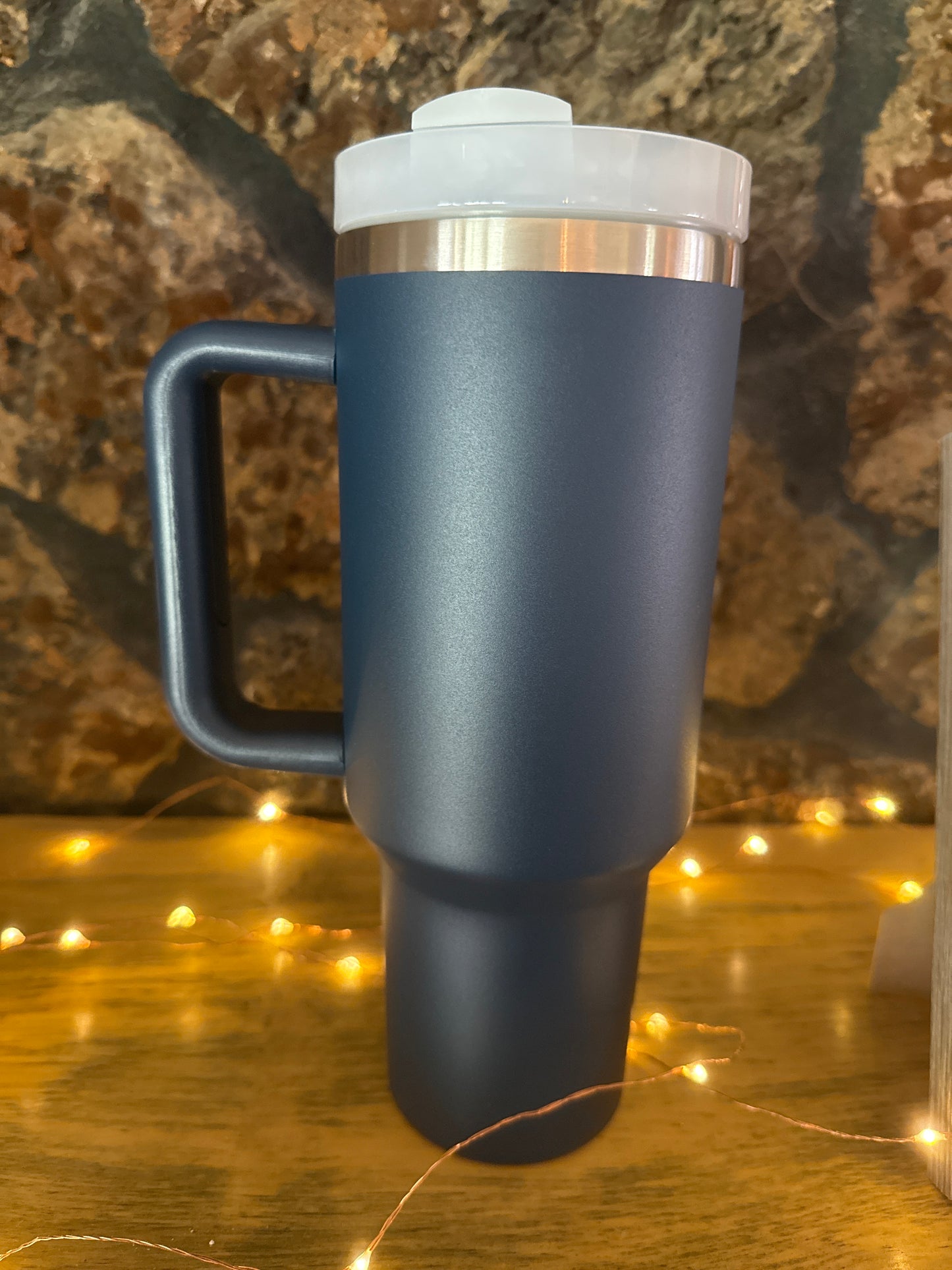 40oz Stainless Steel Powder Coated Tumbler
