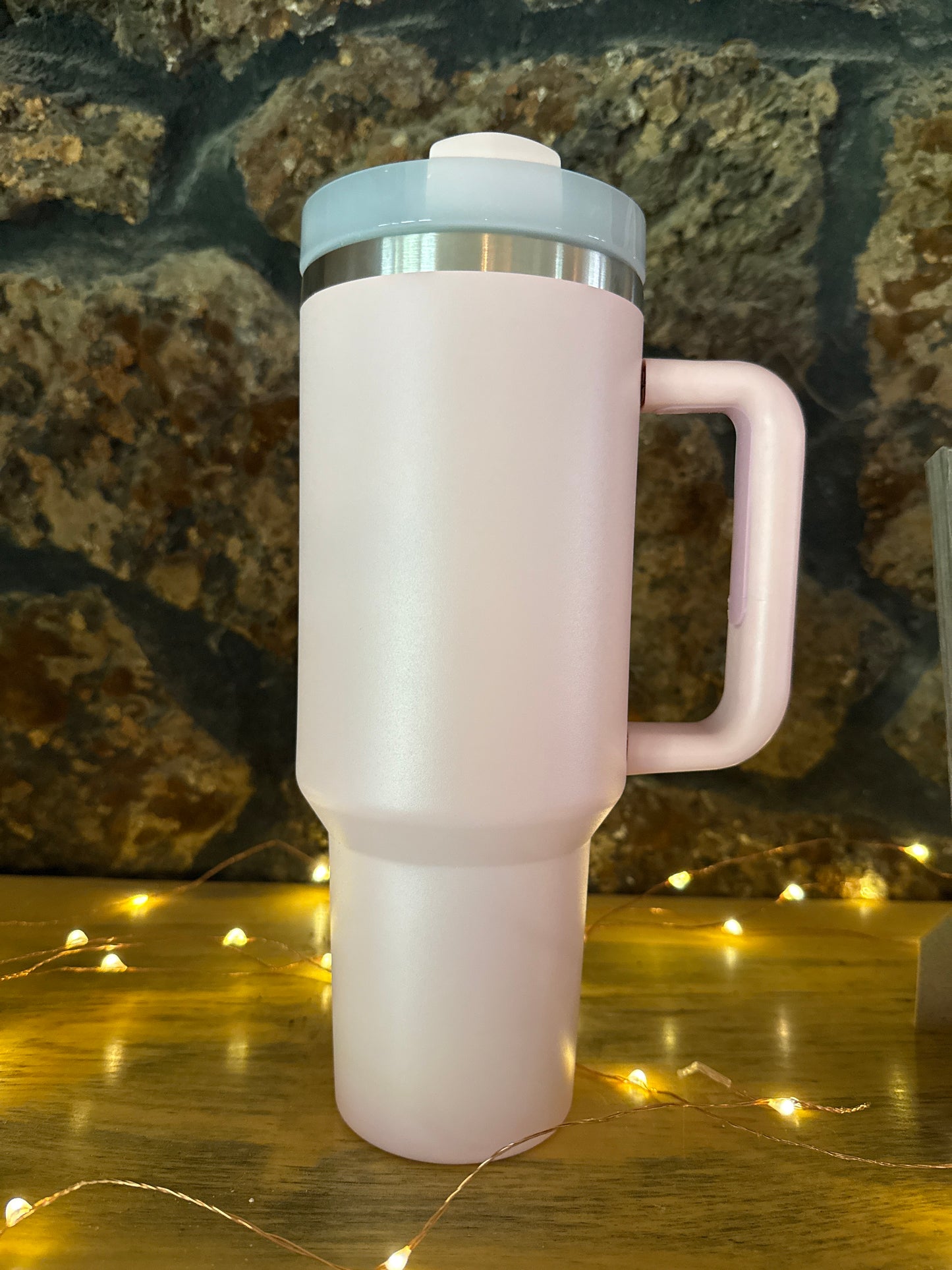 40oz Stainless Steel Powder Coated Tumbler