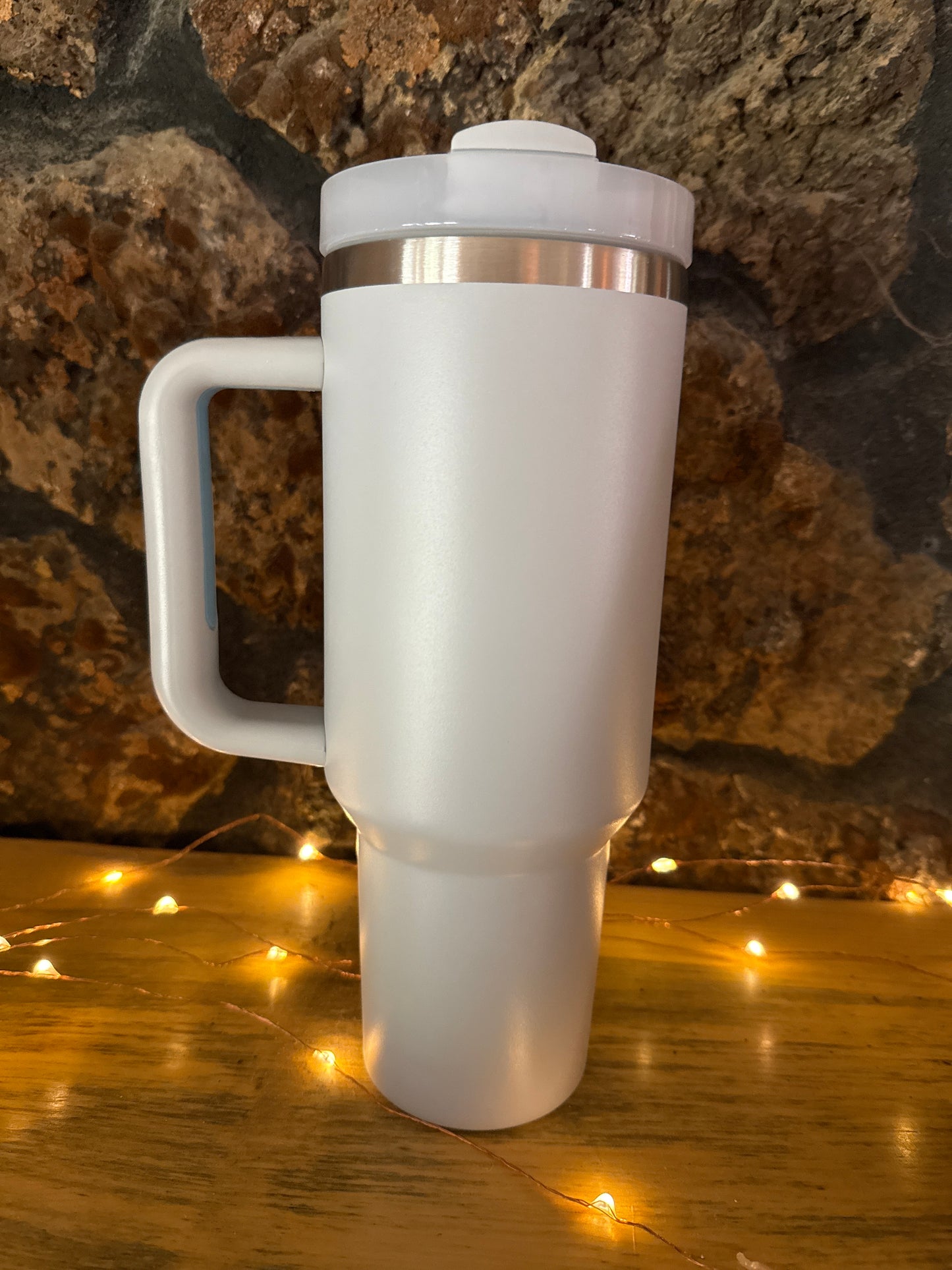 40oz Stainless Steel Powder Coated Tumbler