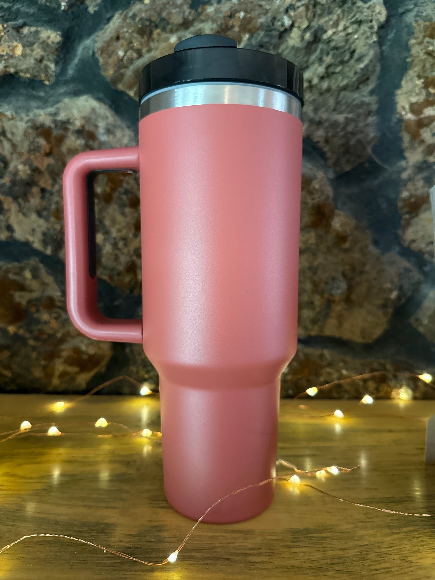 40oz Stainless Steel Powder Coated Tumbler