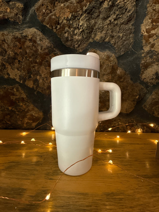 14oz Stainless Steel Powder Coated Tumbler