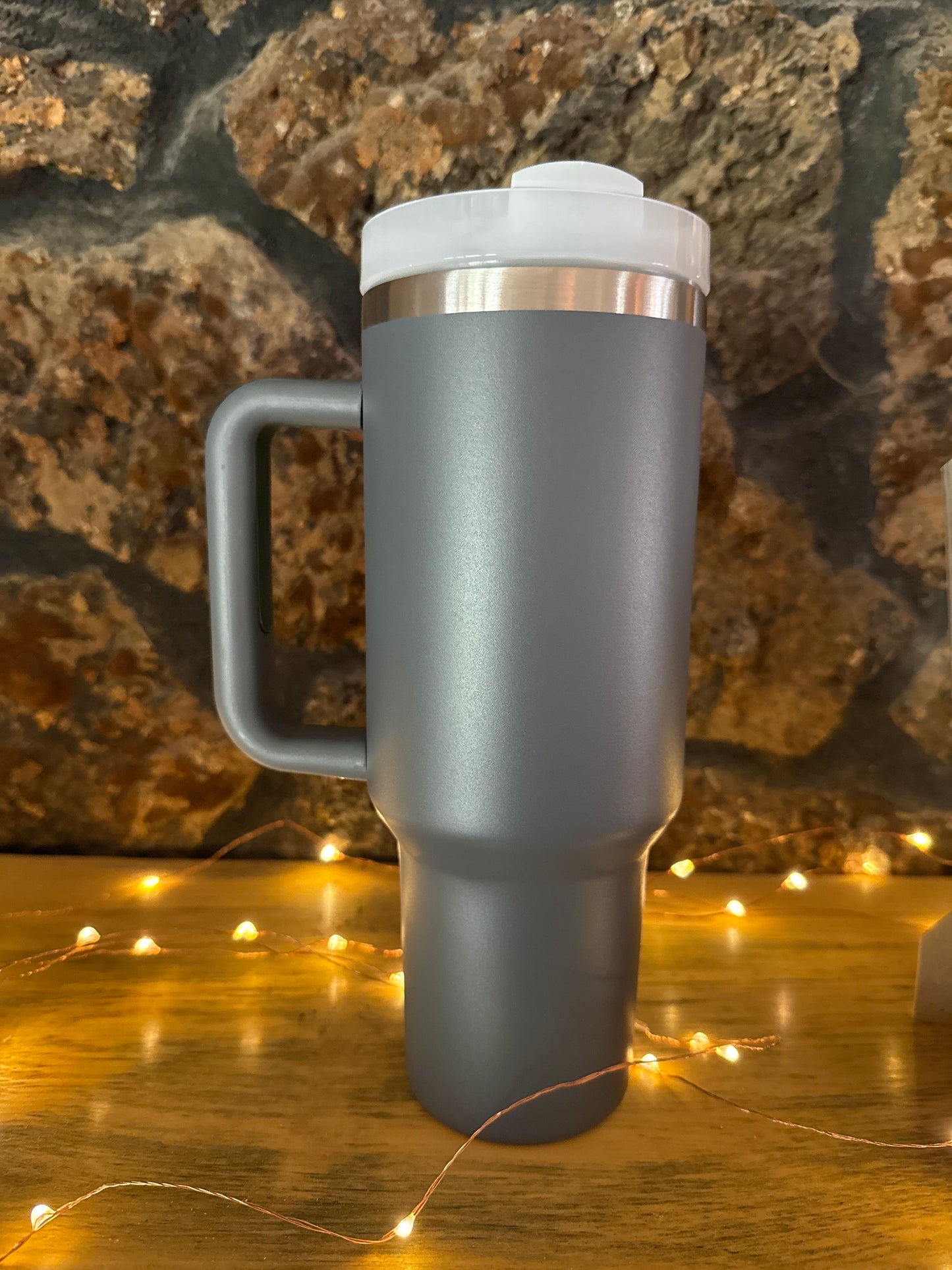40oz Stainless Steel Powder Coated Tumbler