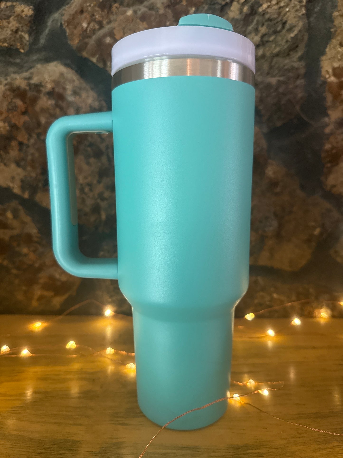 40oz Stainless Steel Powder Coated Tumbler