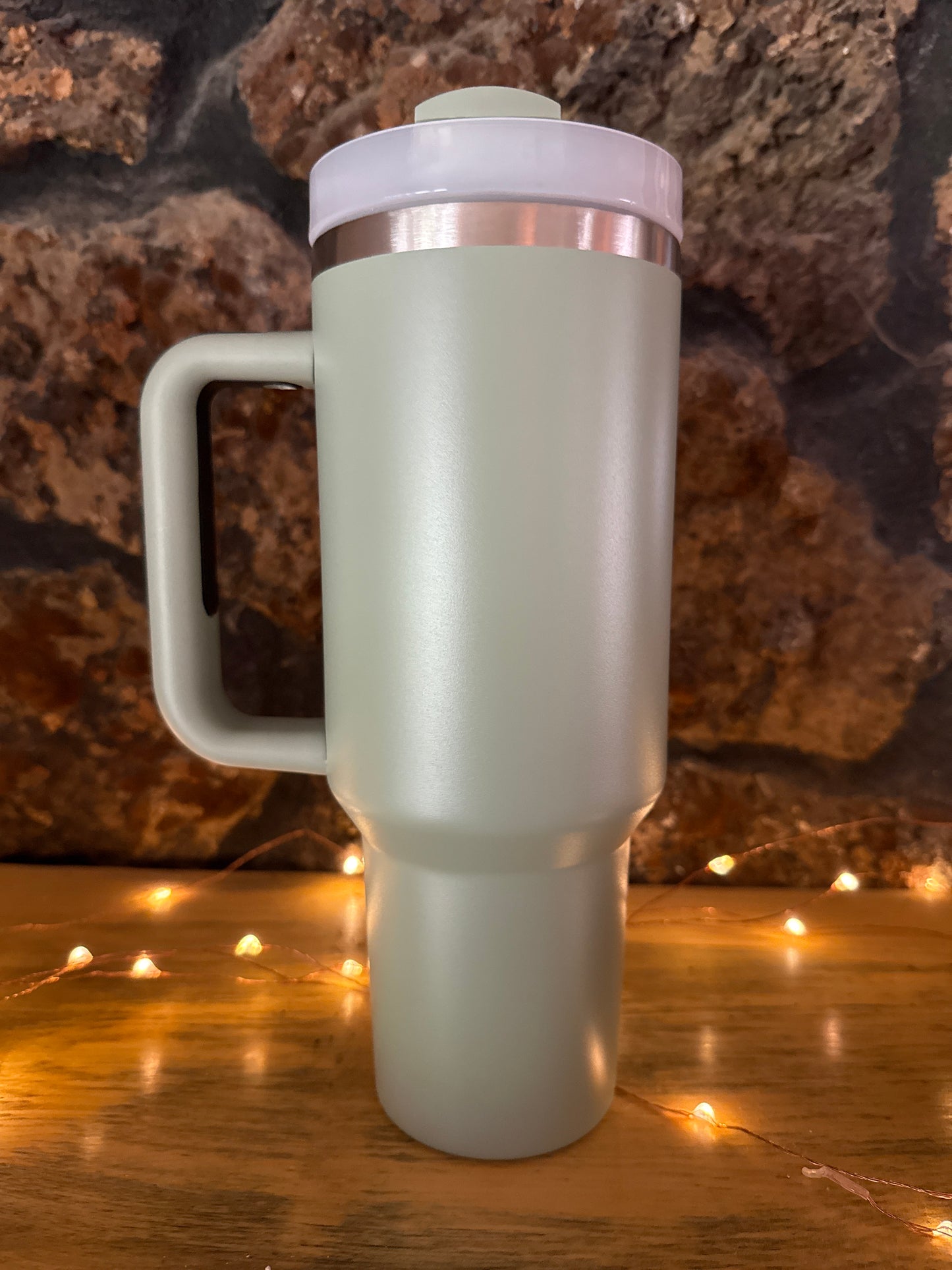 40oz Stainless Steel Powder Coated Tumbler