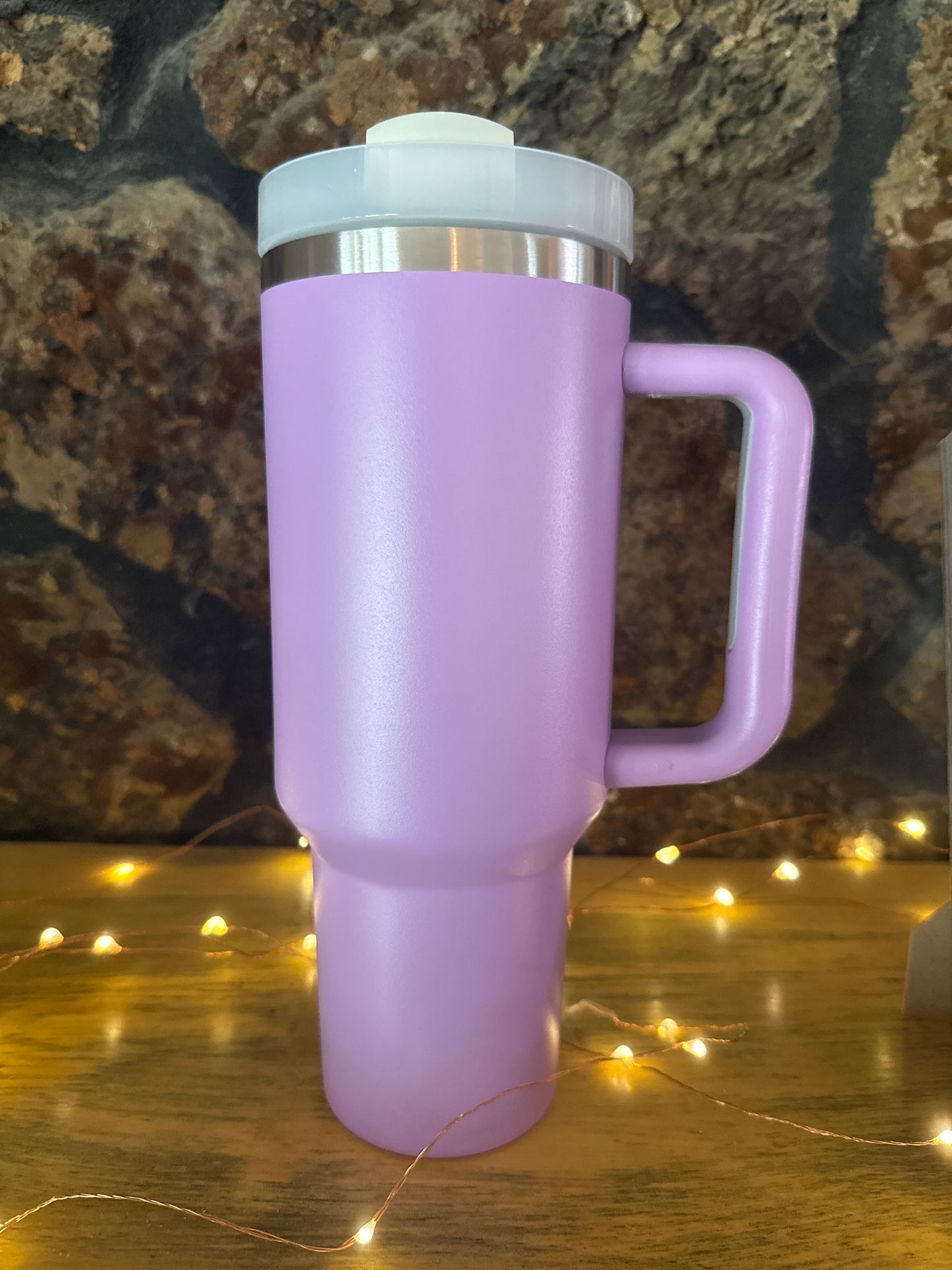40oz Stainless Steel Powder Coated Tumbler