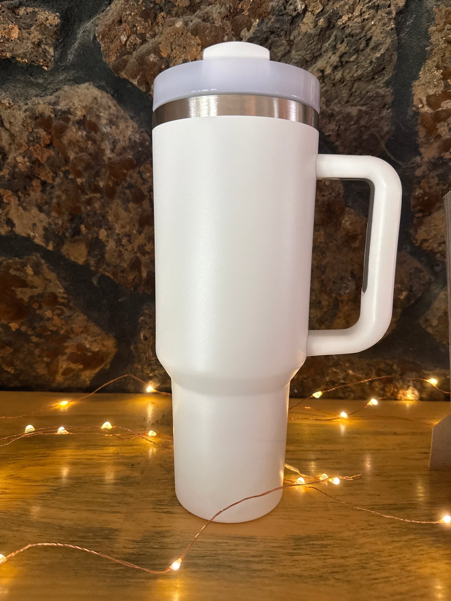 40oz Stainless Steel Powder Coated Tumbler