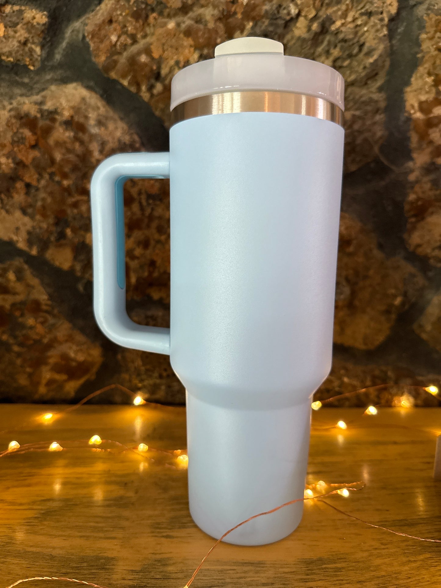 40oz Stainless Steel Powder Coated Tumbler