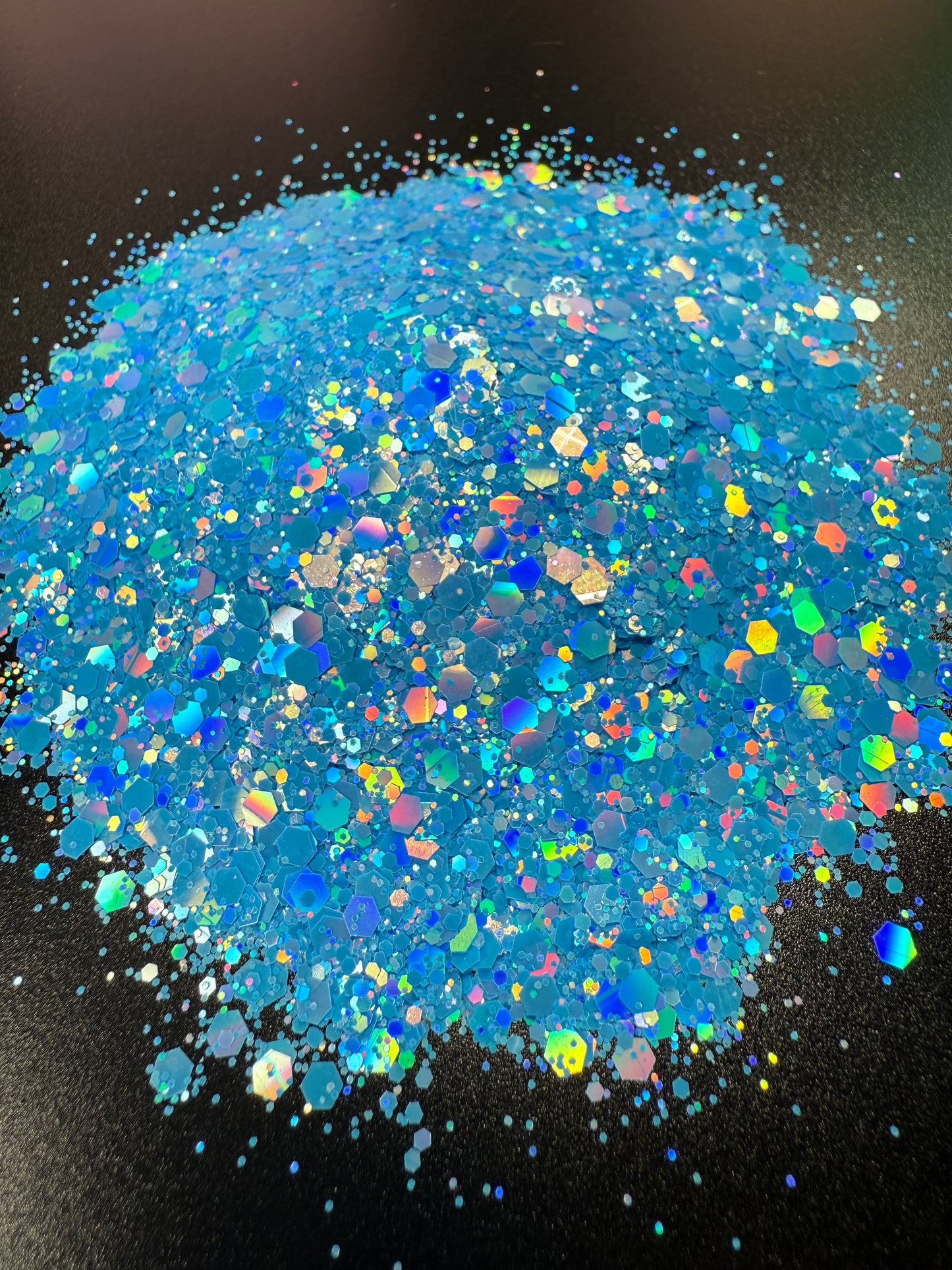 Sea Star - 2oz Bag - Holographic Macaron Chunky Mix