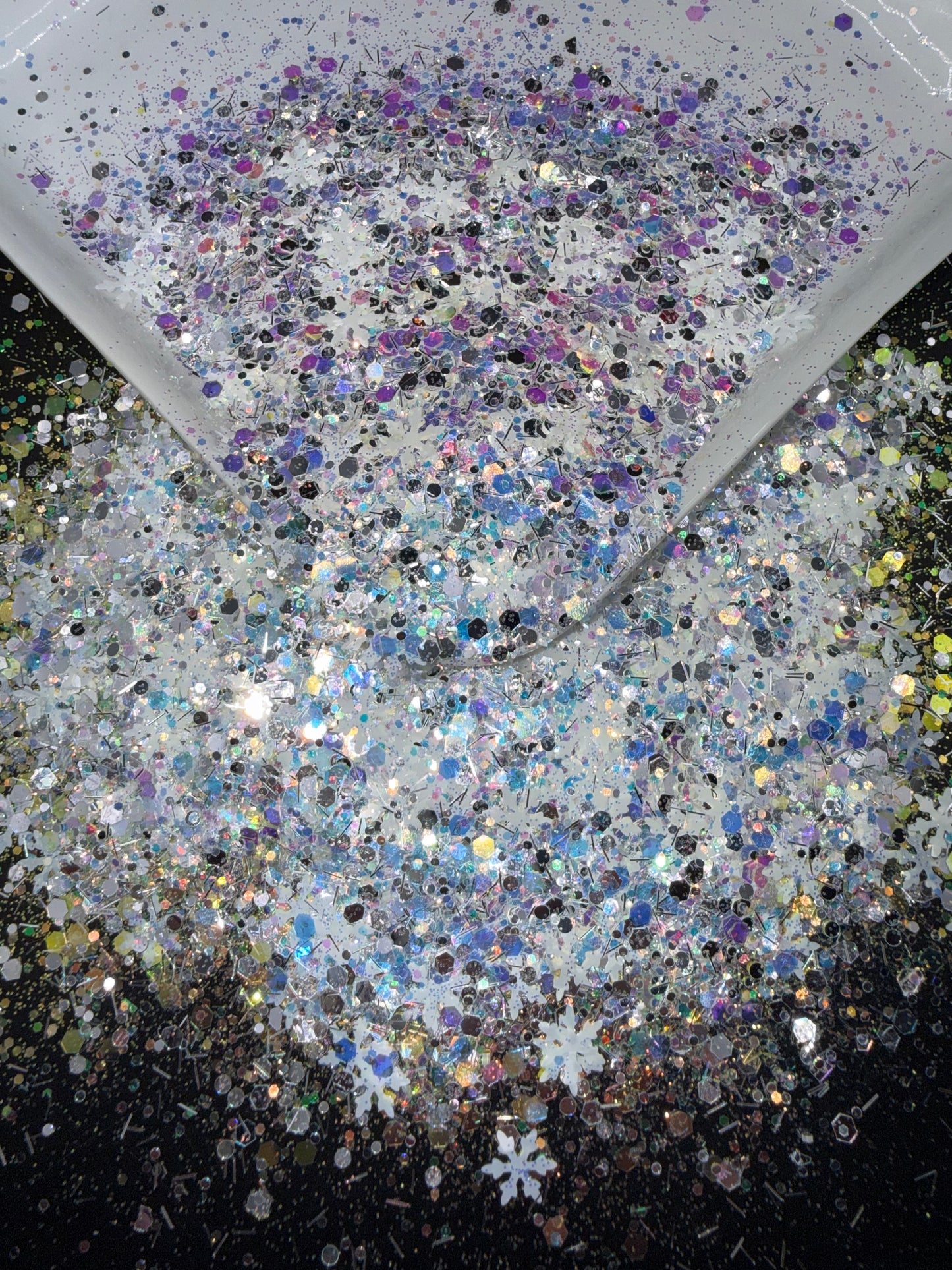 Let it snow - 2oz Bag - Chunky Mix/Snowflake Shape
