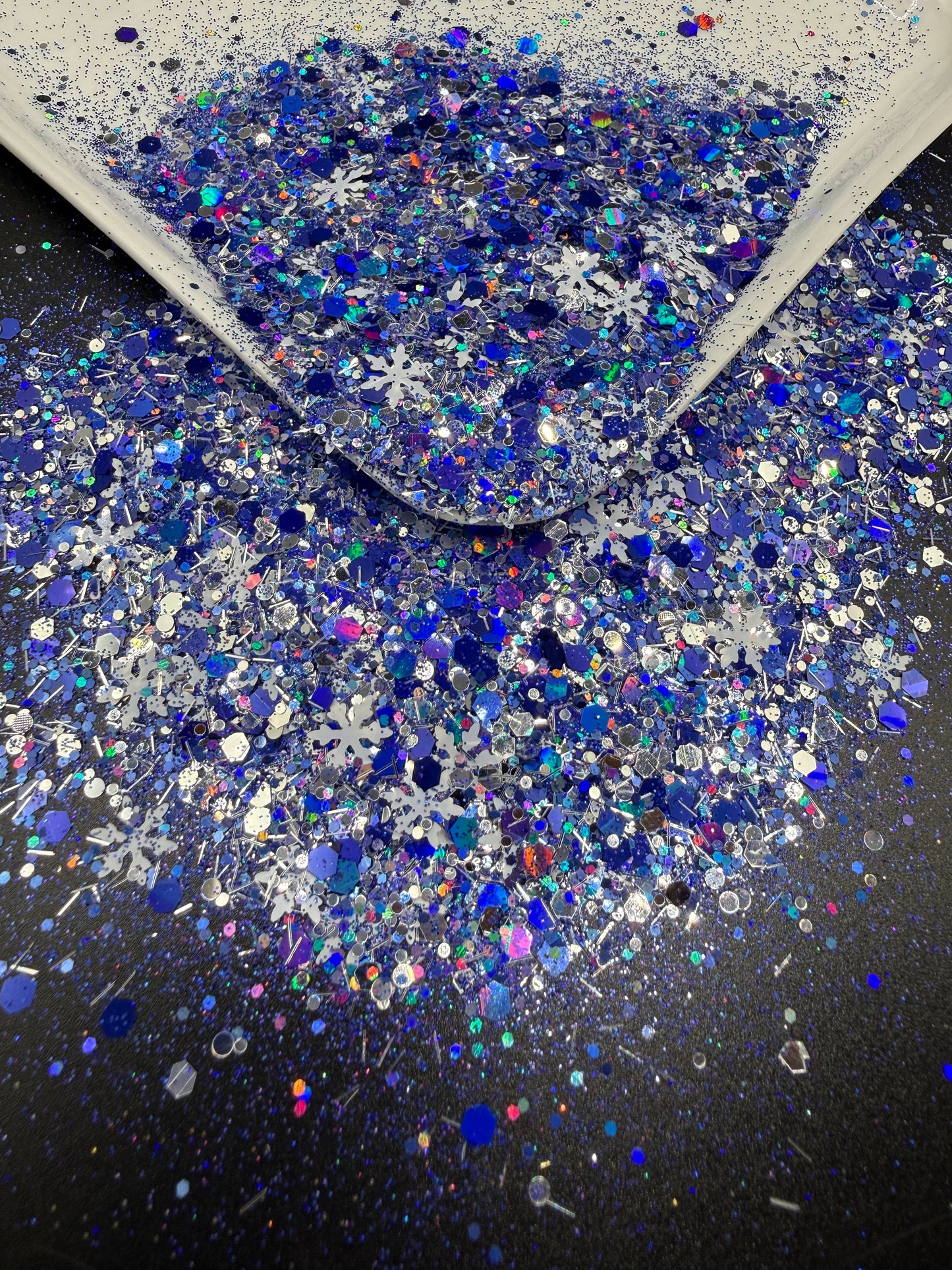 Snow Fall 2oz Bag - Chunky Mix/Snowflake Shape