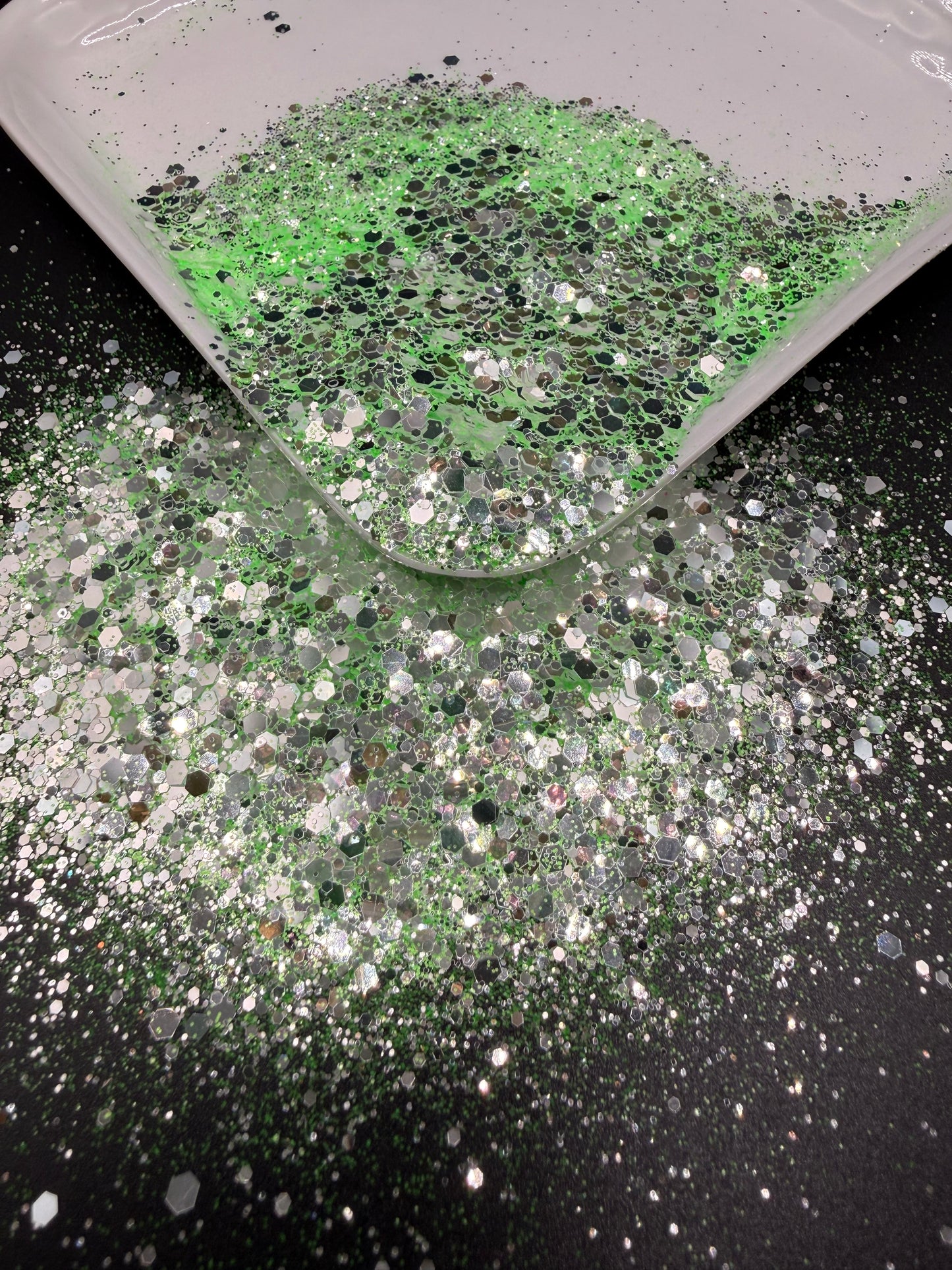 Shimmering Seafoam - 2oz Bag - Chunky Mix