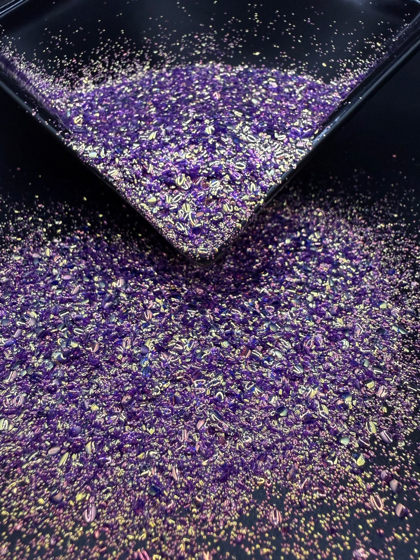 Amethyst Prism - 2oz Bag -  Chunky Mix