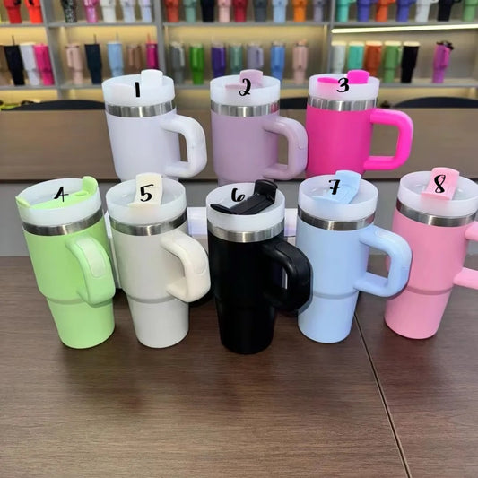 14oz Stainless Steel Powder Coated Tumbler