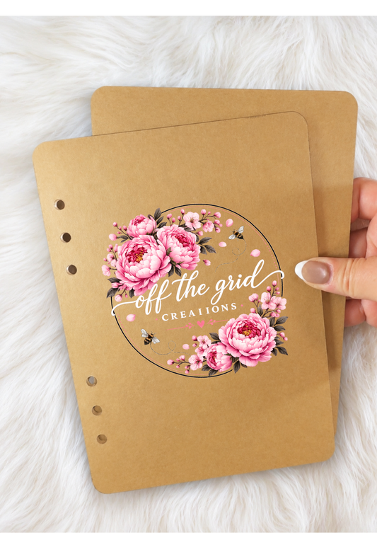 A5 Acrylic Notebook Blanks