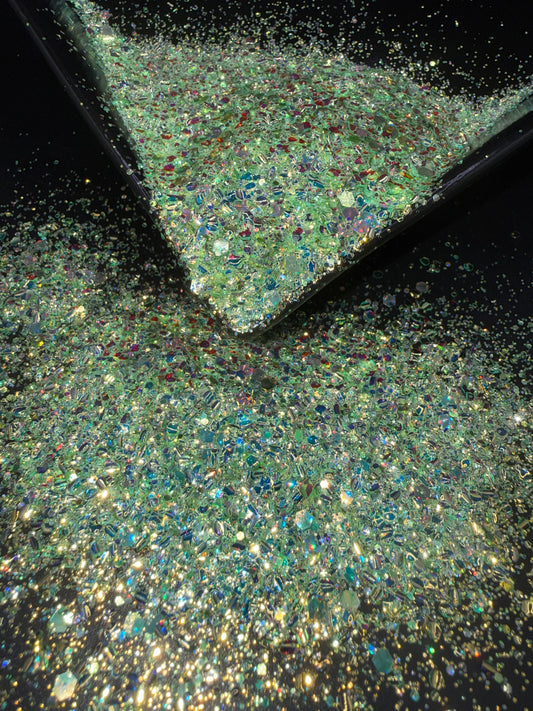 Crystal Green Goddess - 2oz Bag - Chunky Mix
