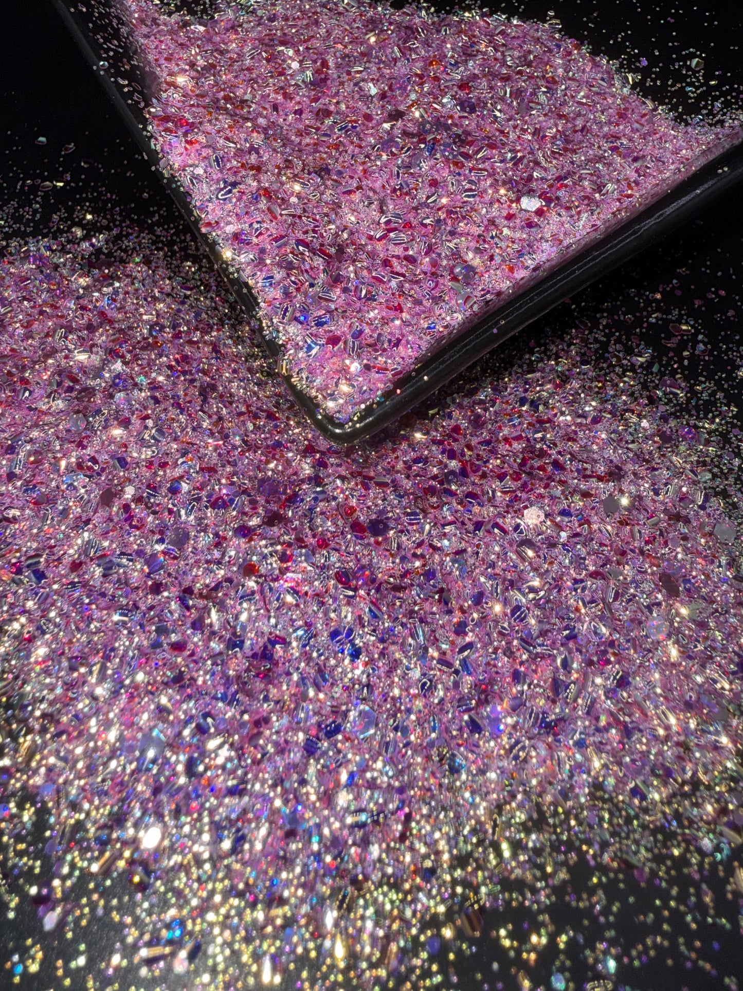 Crystal Raspberry rush- 2oz Bag - Chunky Mix