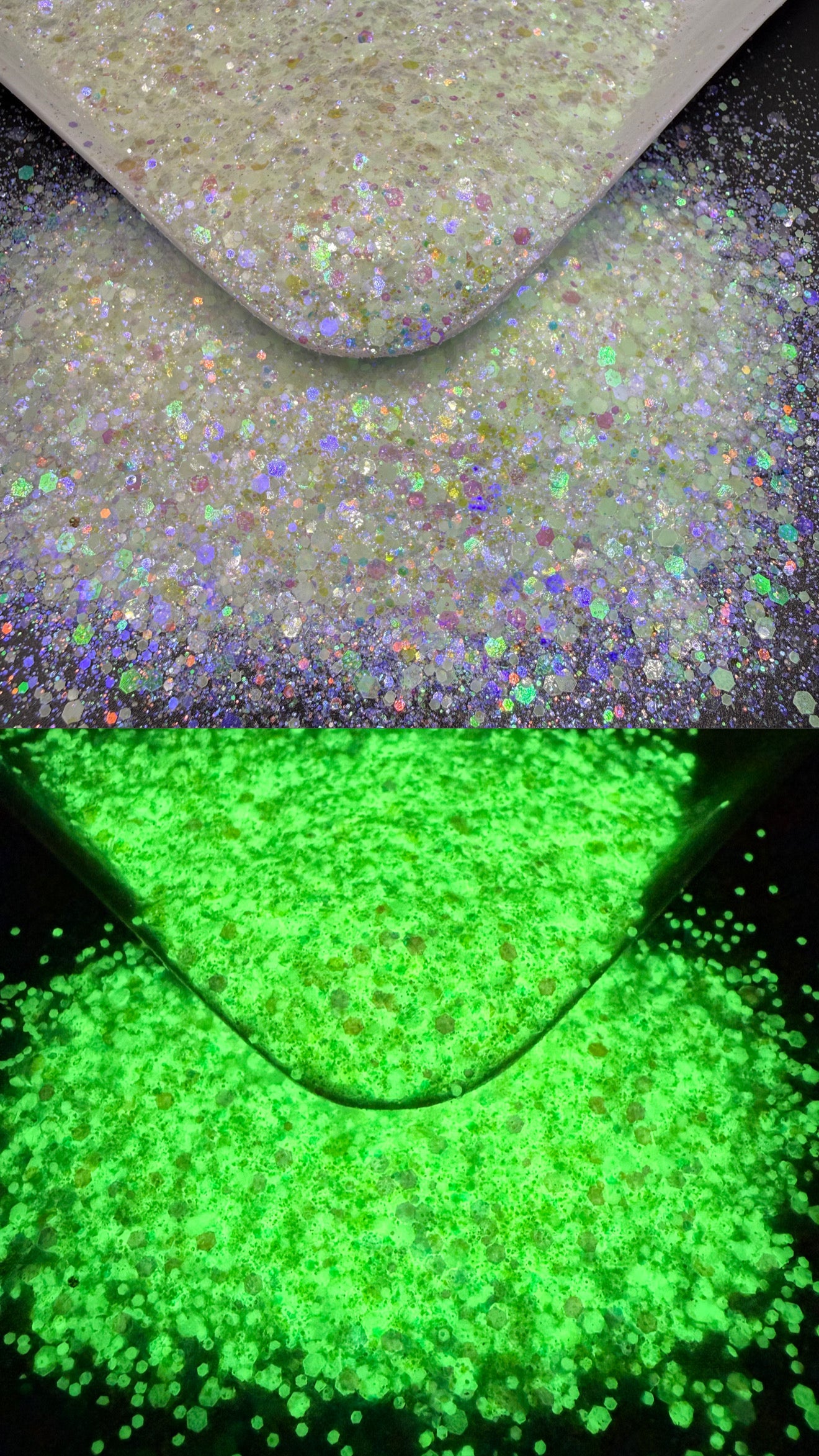 Flubber - 2oz Bag - Glow Chunky Mix