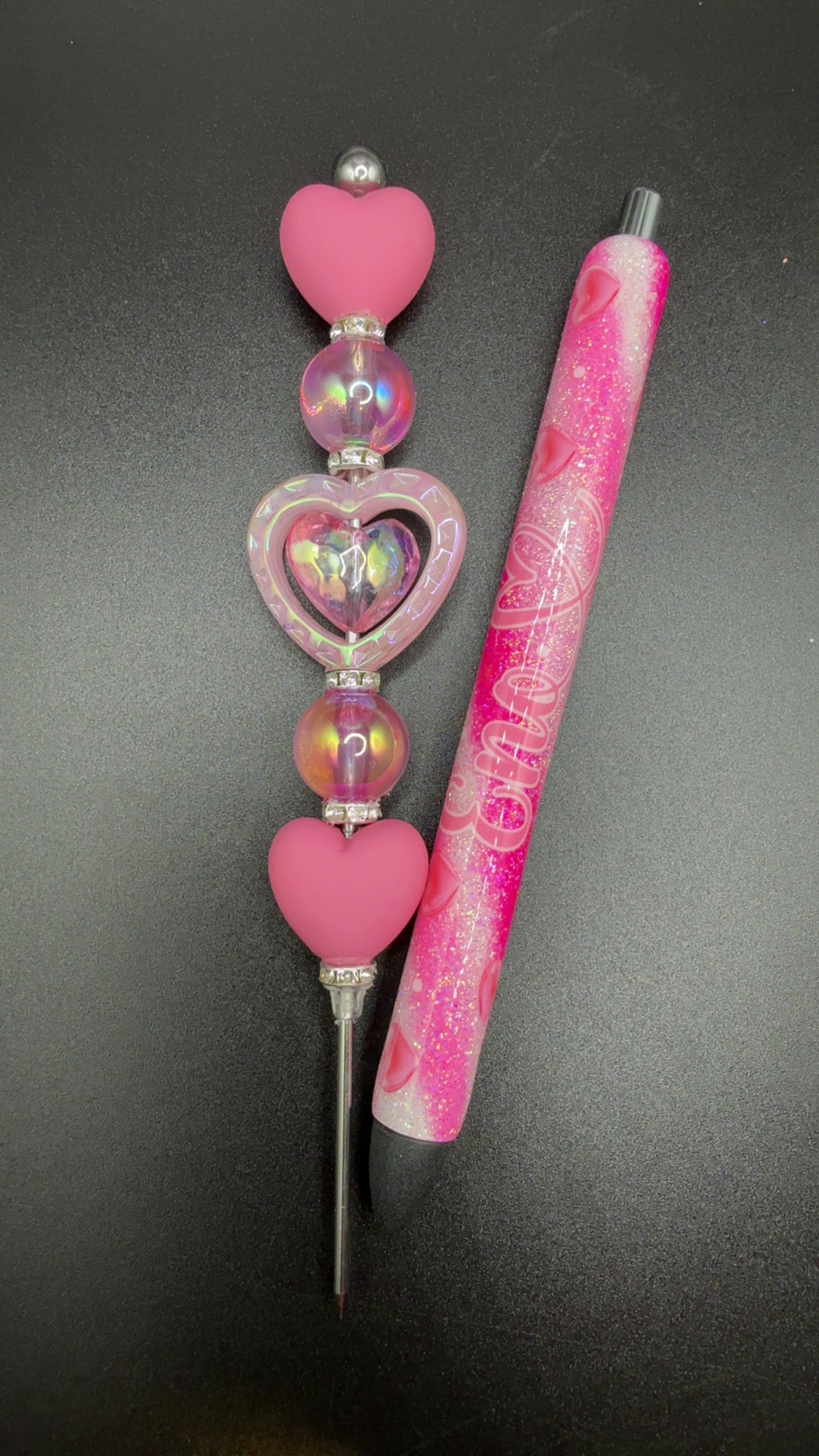 Glitter pen + wrap (Does not include personalization or charm)