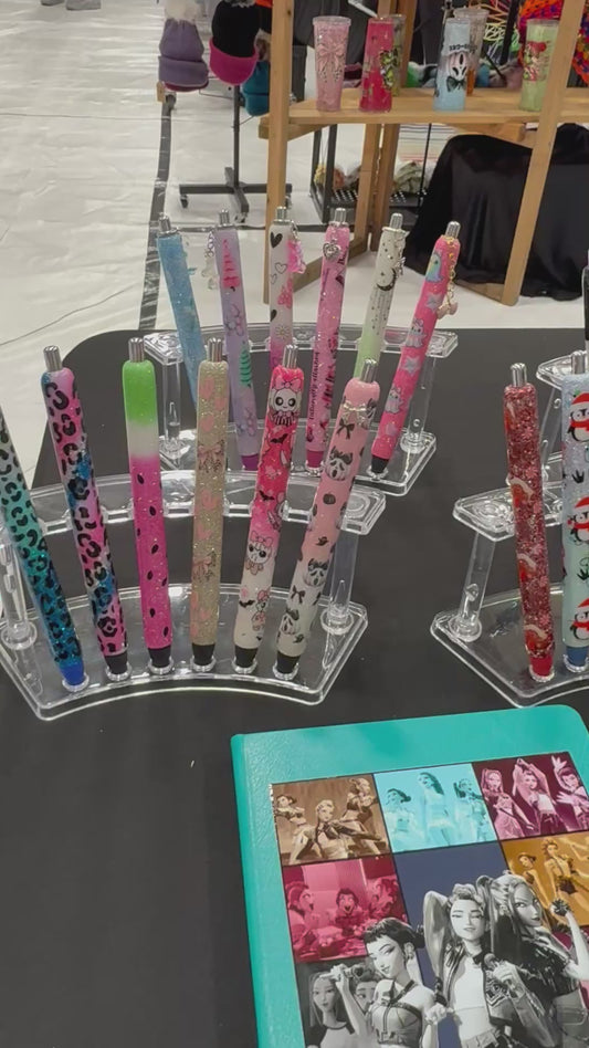 Glitter pen + wrap